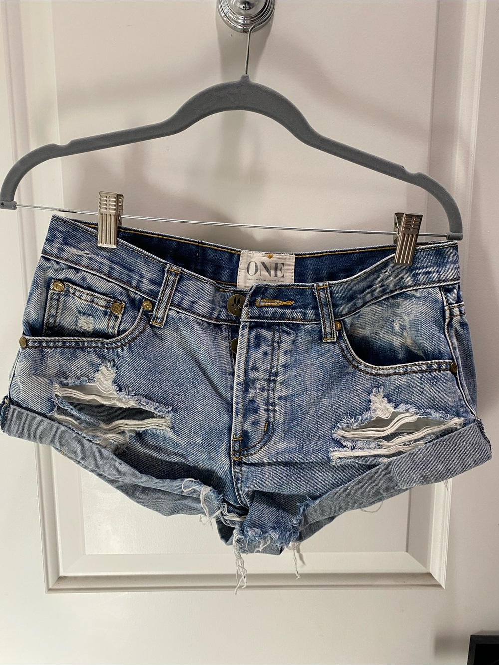 One Teaspoon Bonitas denim shorts